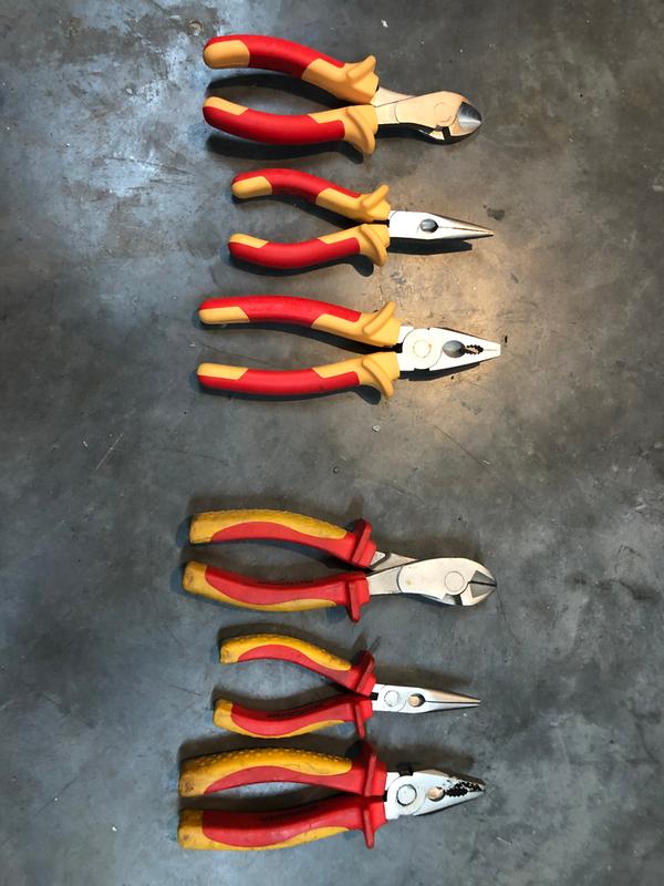 New ones on the top, old ones on the bottom