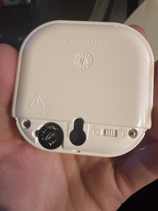 Only option to switch temps
