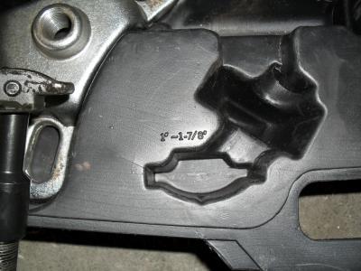 The slide hammer attachment I used after removing the wheel seal with a screwdriver