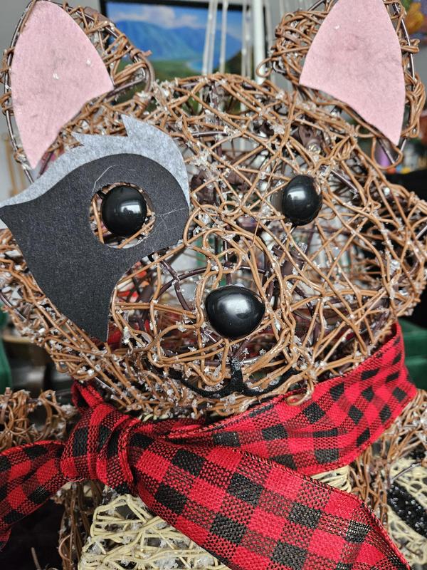 Missing part of face