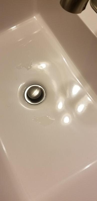 Small black gasket did not work for me, as you can see I could not get drain flush using it, and it was visible. So I removed gasket, used extra 100% silicone to seal it up perfectly, now it’s flush no water pooling.