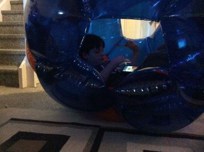 And the iPad fits in there too!