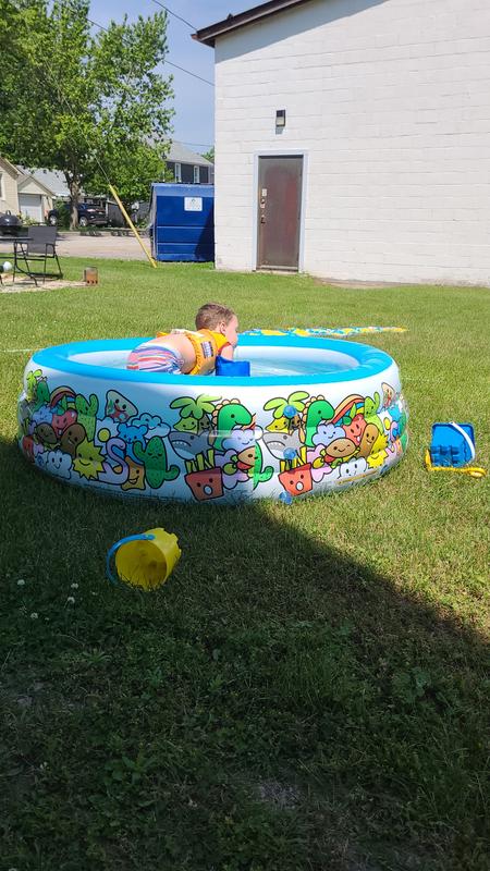 Keepin cool in a backyard with not.much shade