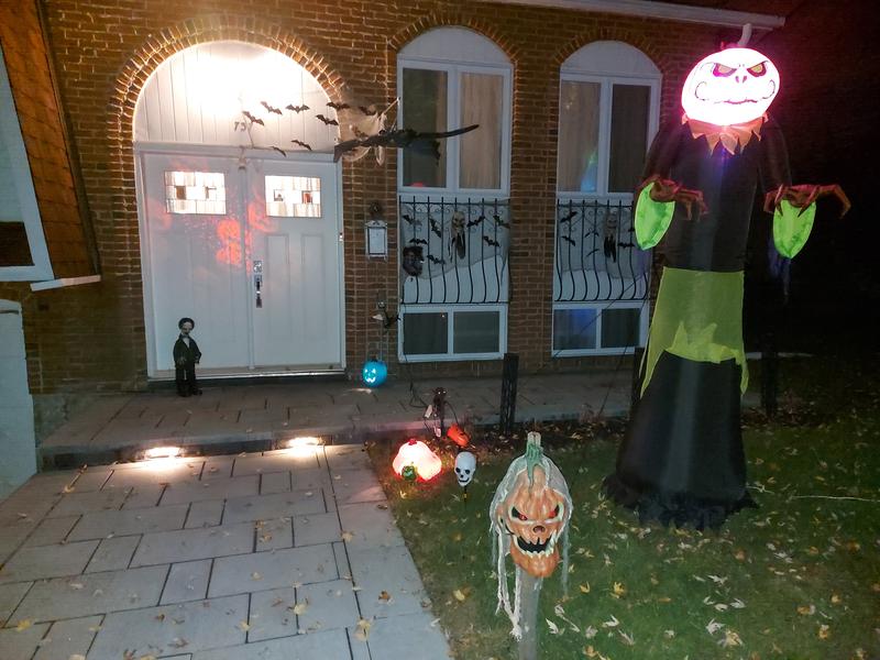 The halloween welcome party
