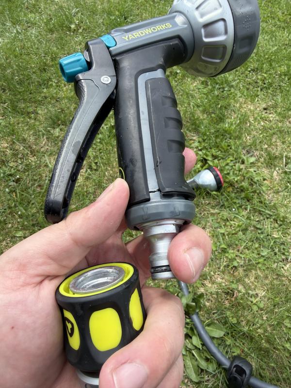 Cracked nozzle after third use