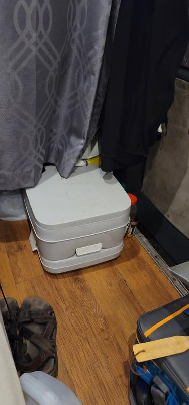 Toilet in my van