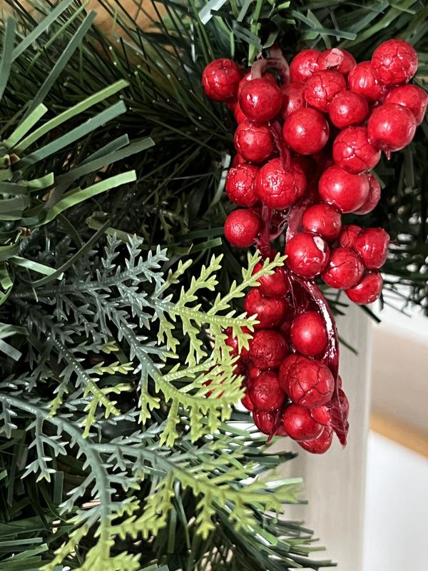 Fragile berries and sharp plastic