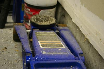 sitting in its resting spot