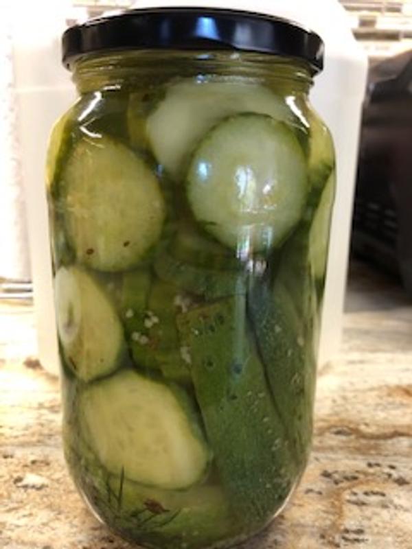 Quick pickles to enjoy now!