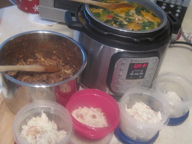 I have an extra liner so I can make one thing right after another.