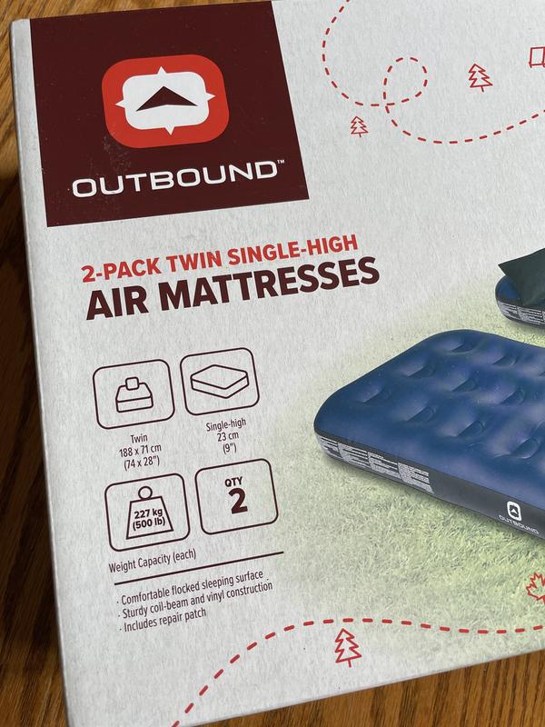 Says twin and flocked surface