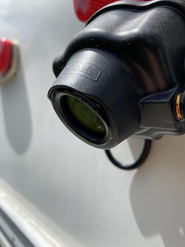 Cracked lens cover ring