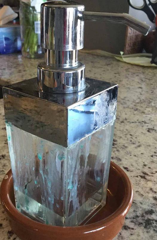 soap leaks through joint