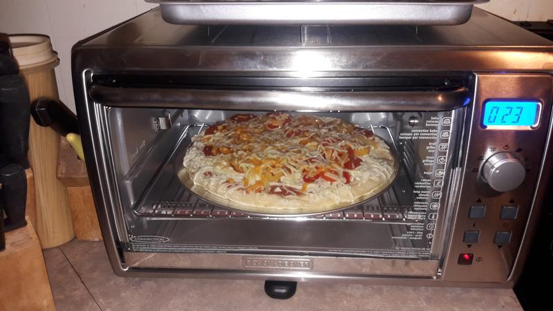First Pizza in new oven