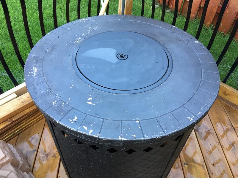 CANVAS Montego Outdoor Fire Table, 27in Canadian Tire