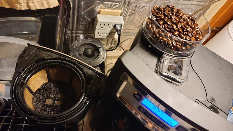 After a 'full' brew.