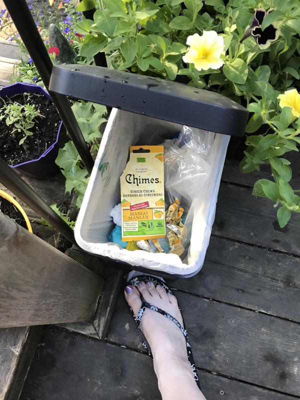 Foot pedal for touchless use.