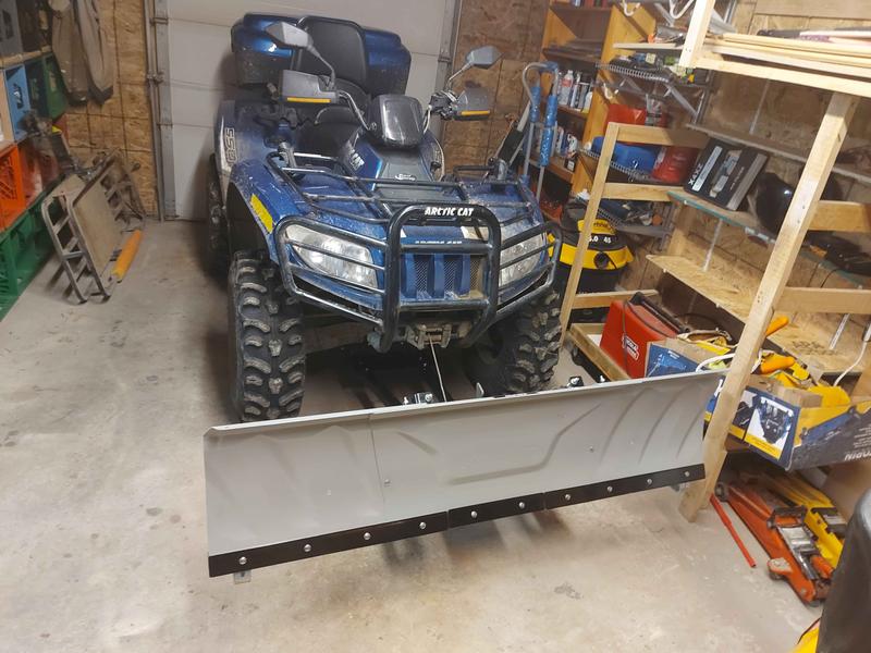 Blade installed at 60 inch configuration