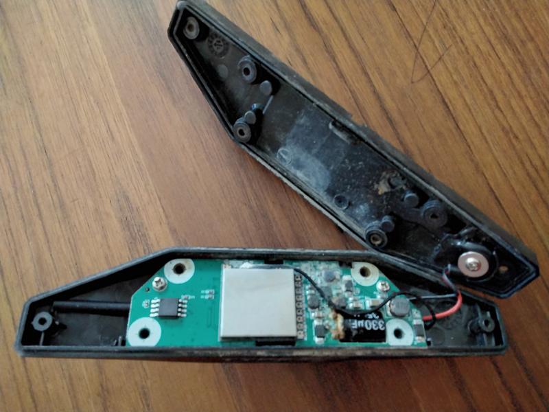 Water damaged camera