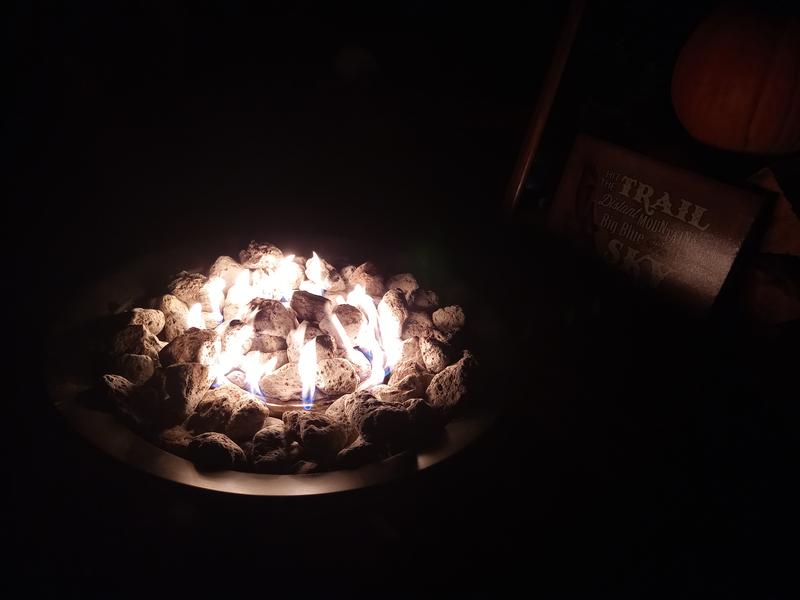 Campfire in the city