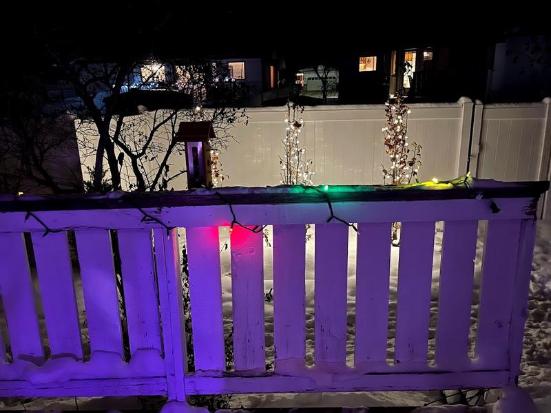 Lights "off" with the bugged lights staying on.