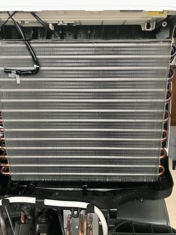 After using the Foam