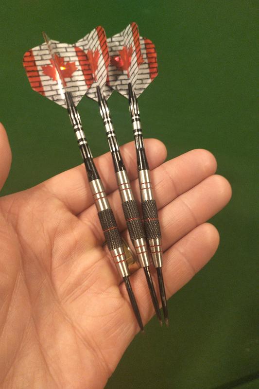 Replaced the flights, just to be patriotic - nothing wrong with the ones they came with in my opinion...