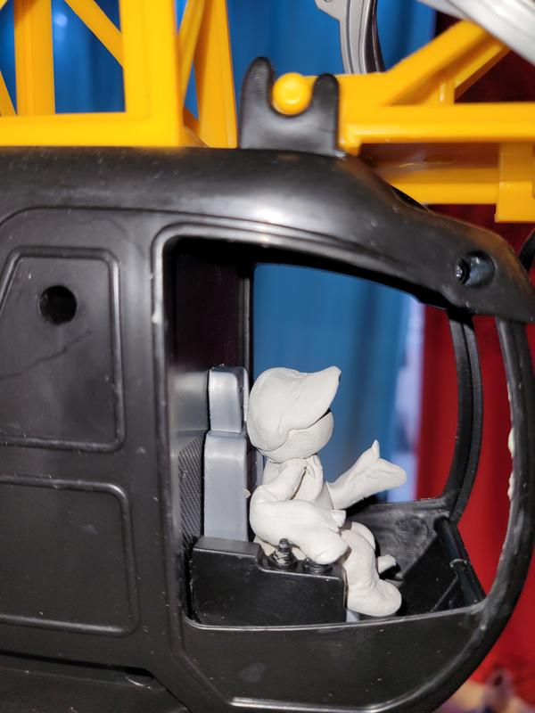 Best Buy: Discovery Kids Jumbo Motorized Construction Crane Set  Black/Gray/Yellow 2907005