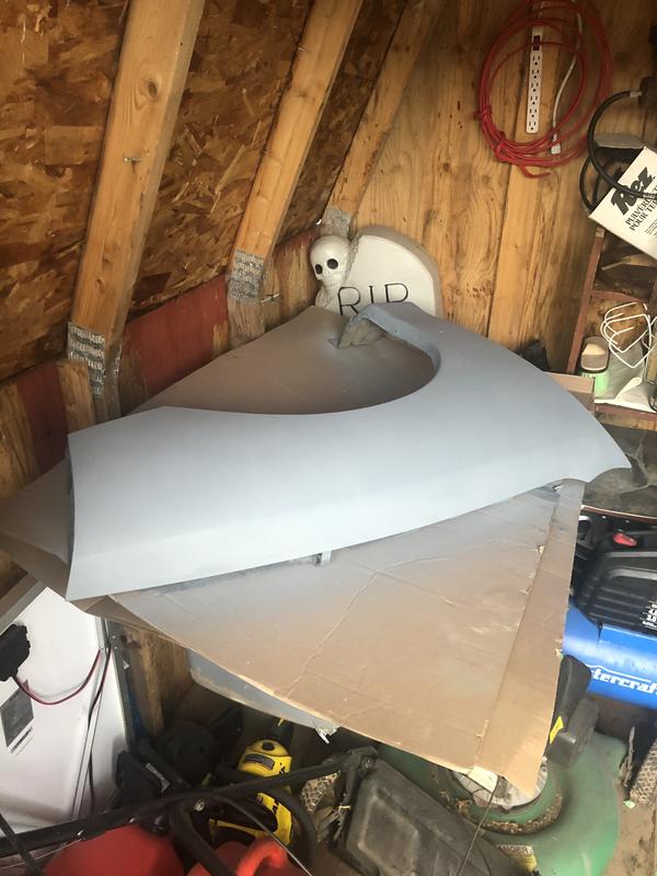 Hit a deer painted replacement parts my self.