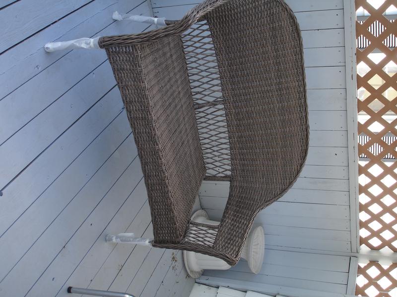 Wicker Loveseat