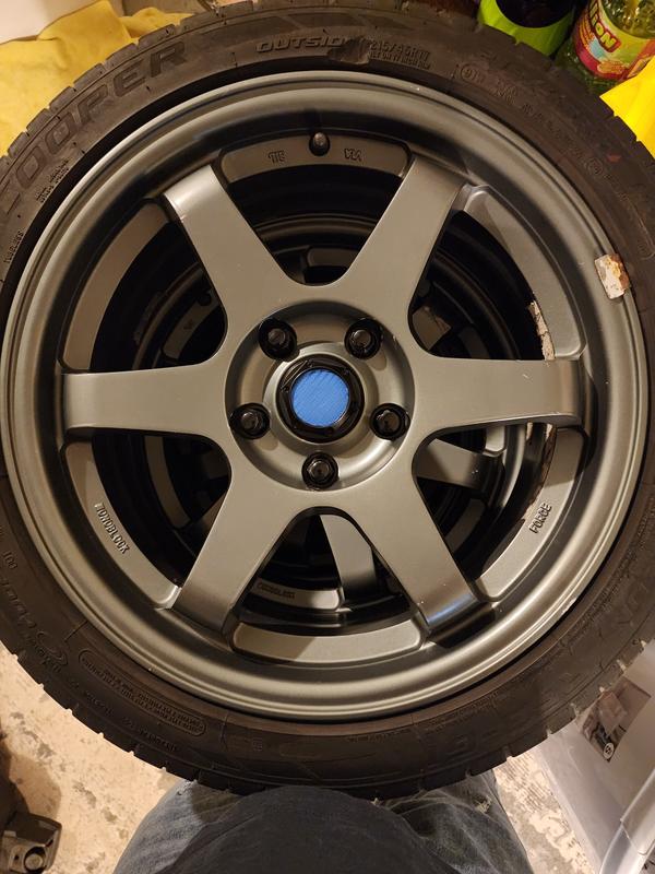 Black lugs look so much better then chrome