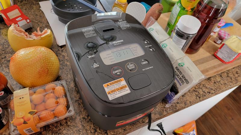 Our Zojirushi is the heart of our after school snack counter.