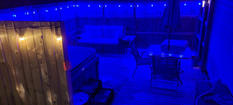 Blue lights are my fav