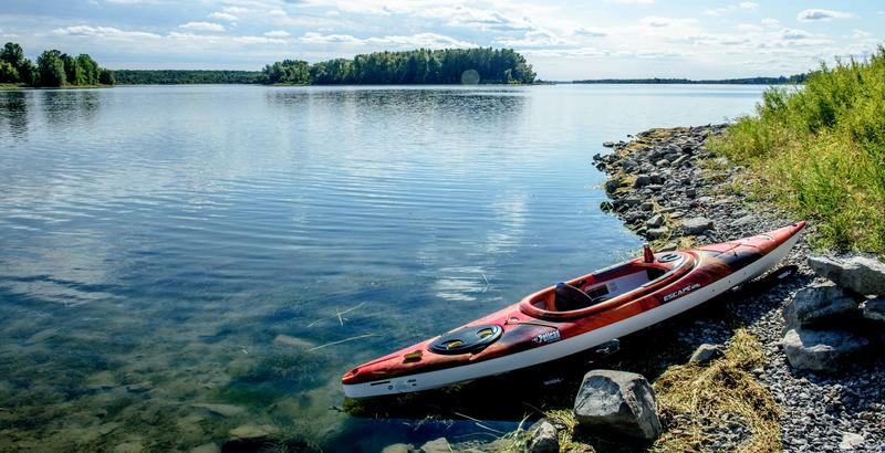 Pelican Escape 120X on St. Lawrence River