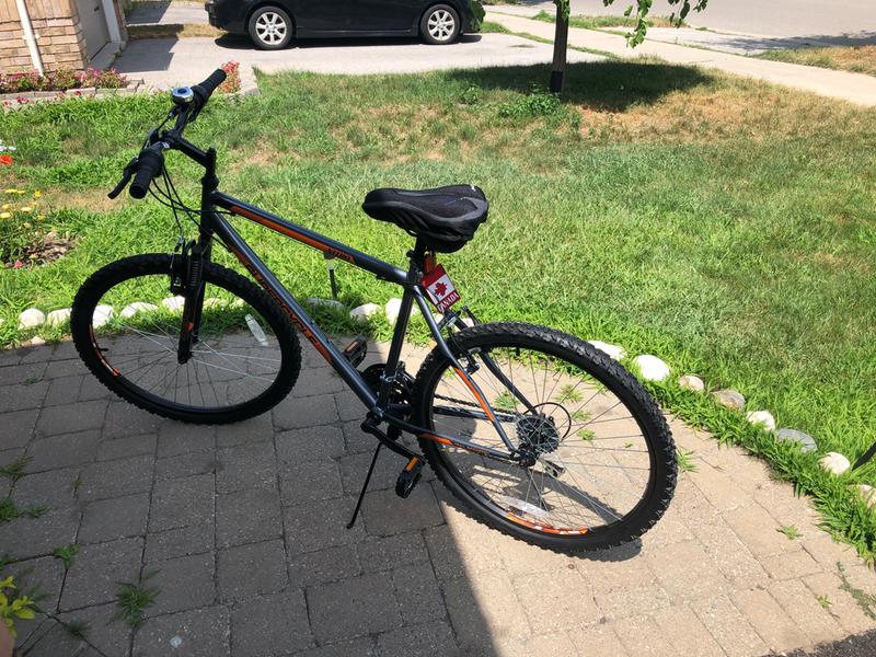 Supercycle Nitro XT Hardtail Mountain Bike 26 in Grey Orange Canadian Tire