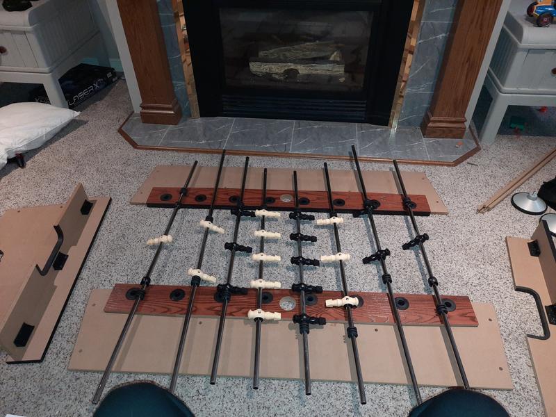 pay attention to rod orientation