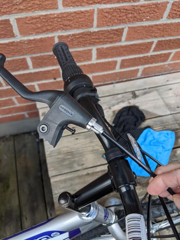 Broken Hand Brake after 2 days!!! A clean break as you can see, poor quality! Buyer beware.