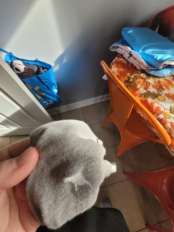 You can't wash it at all, it just comes off