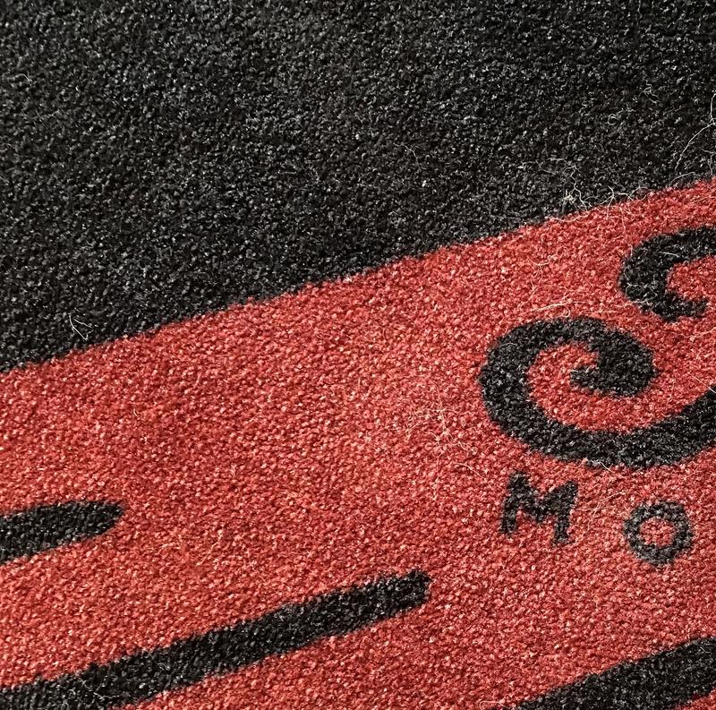 The carpet after using my central vacuum system