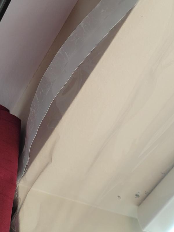 Tape does not stay stuck.