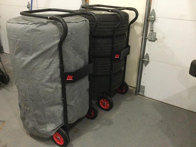 One for each set of winter tires.