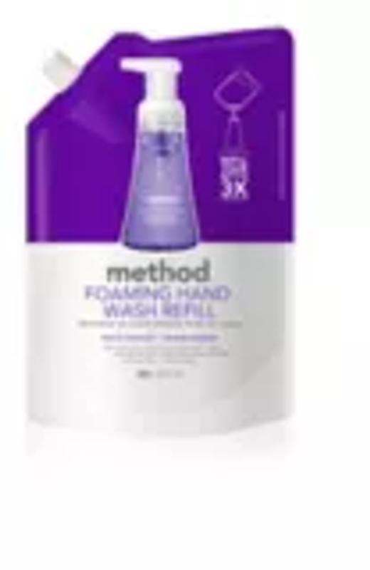 method Foaming Hand Wash Refill, French Lavender fragrance