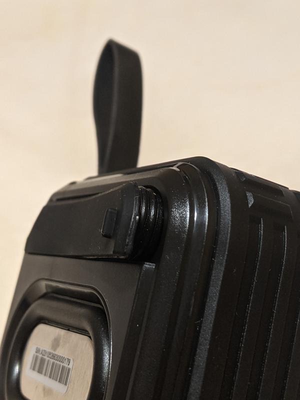 The ports cover seems quite thick and sturdy.