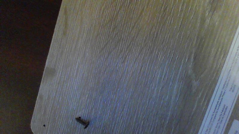 The screw vs. the whole you put it in