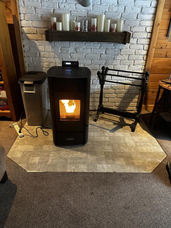 Fuel for heating a house