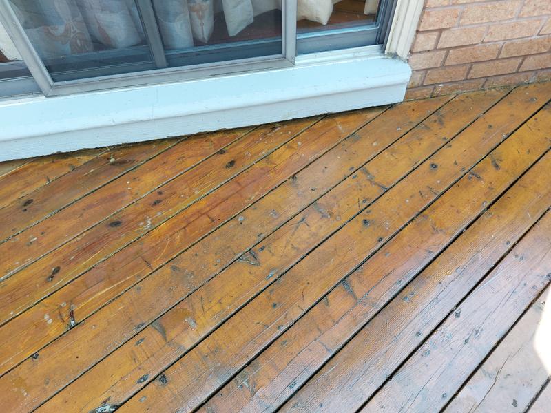 Deck post application - No change