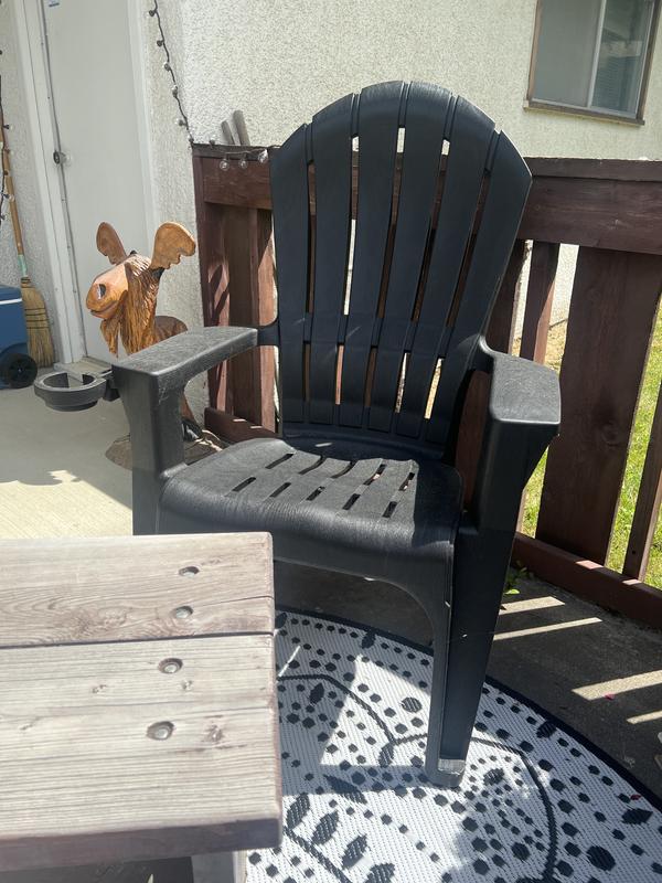 Big easy adirondack on sale chair gray