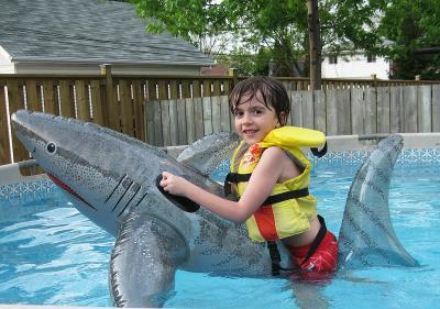 First swim of the season