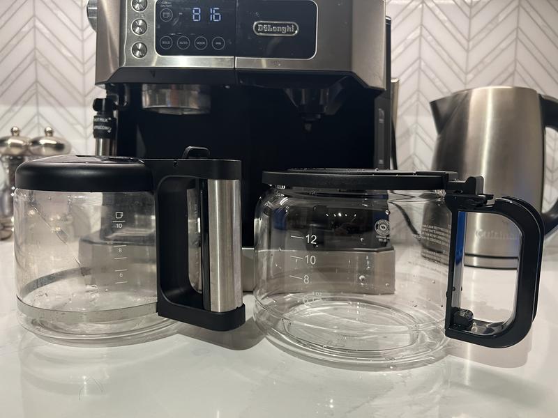 Old pot next to new pot