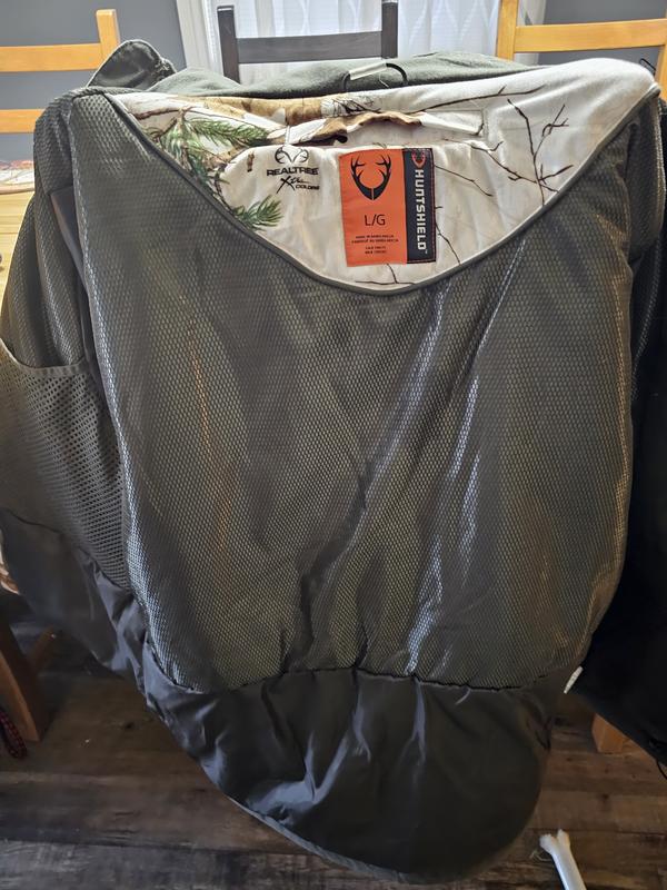 Huntshield Men's WaterProof Breathable Hunting Parka/Jacket with Cargo  Pockets, Snow Camo